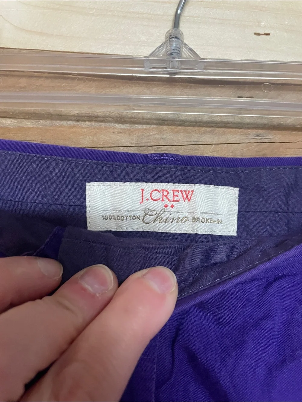 J. Crew size 00 Purple Low-rise 3.5”Shorts with Front and Back Pockets